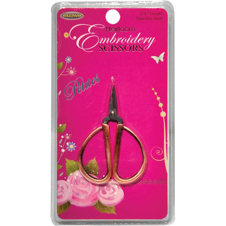 Sullivans Heirloom Petites embroidery Scissors 2.25" - Copper