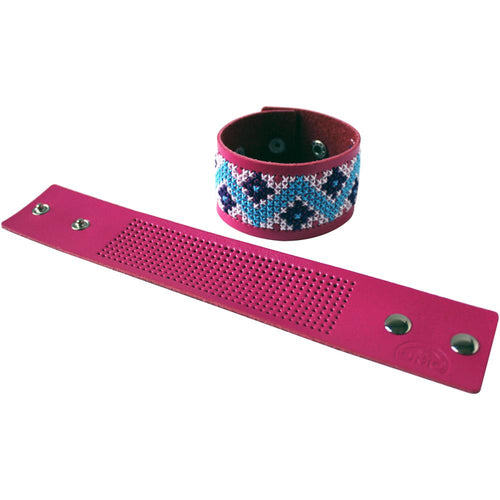 Artiste 7.5 x 2 Counted Cross Stitch Cuff Bracelet Kit - Bright Colors