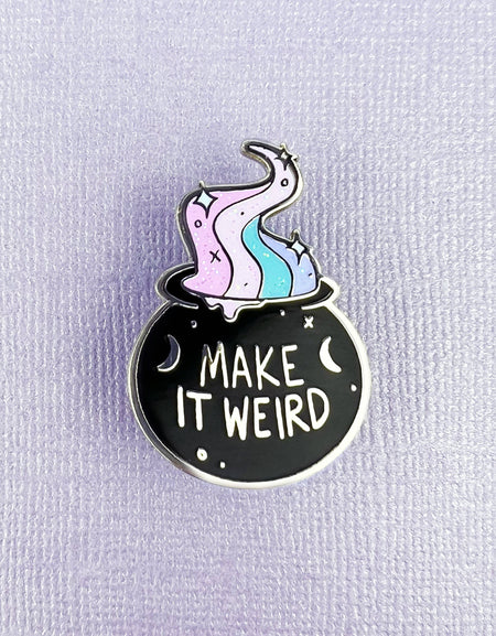 Make it Weird - Cauldron // Enamel Pin