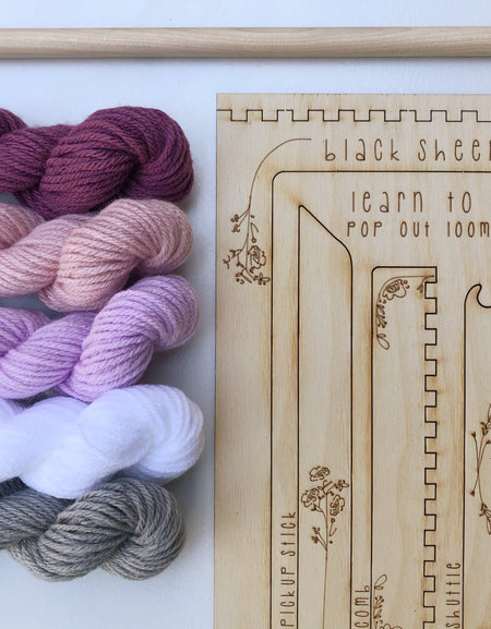 DIY Tapestry Weaving Kit - Orchid