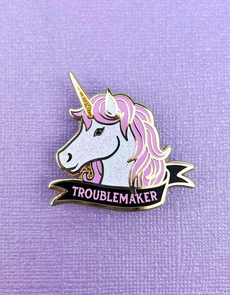Troublemaker - Unicorn // Enamel Pin