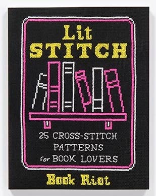 Lit Stitch: 25 Cross-Stitch Patterns for Book Lovers