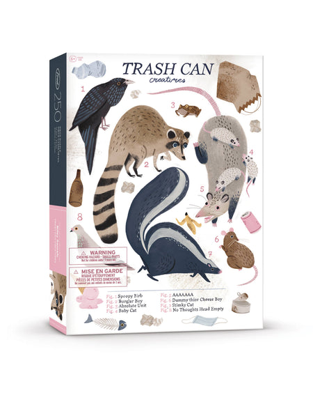 Puzzle 250 PC- Riley Samels- Trash Can Creatures