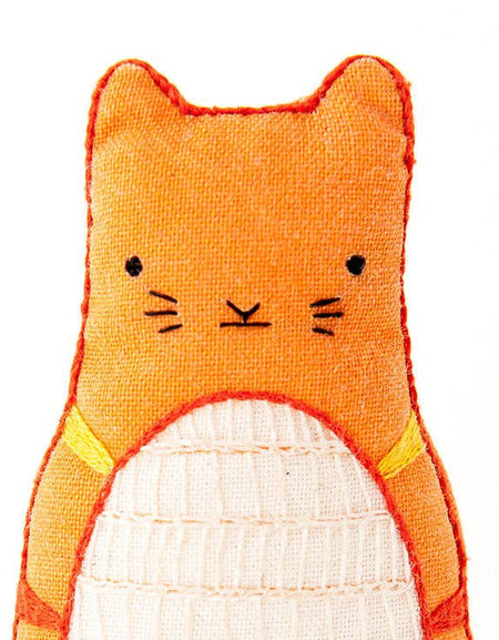 Tabby Cat - Embroidery Kit