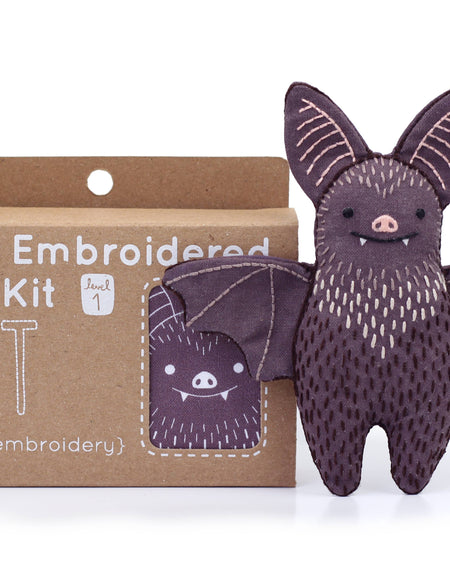 Bat - Embroidery Kit