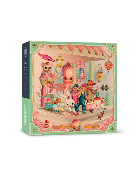Puzzle 500 PC - Fiona Hewitt - Kingdom of Happy Joy