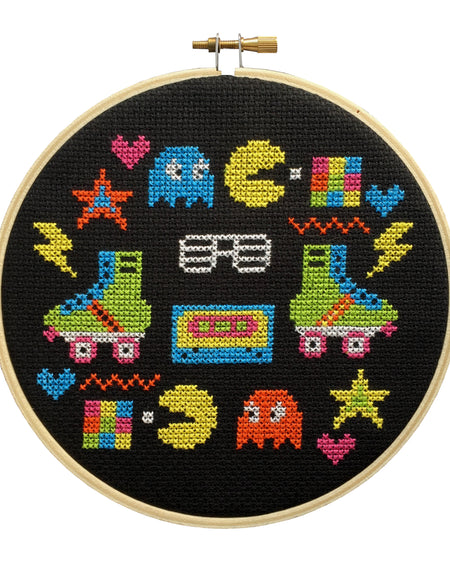 PATTERN WS 80's Sampler Counted Cross Stitch