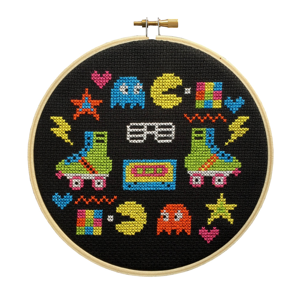 PATTERN WS 80's Sampler Counted Cross Stitch