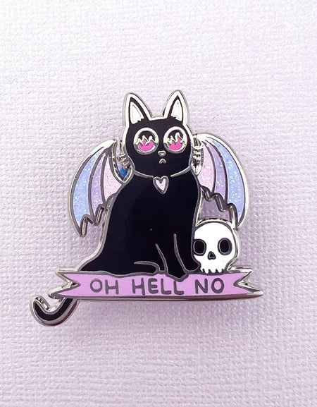 Familiar - Black Cat // Enamel Pin