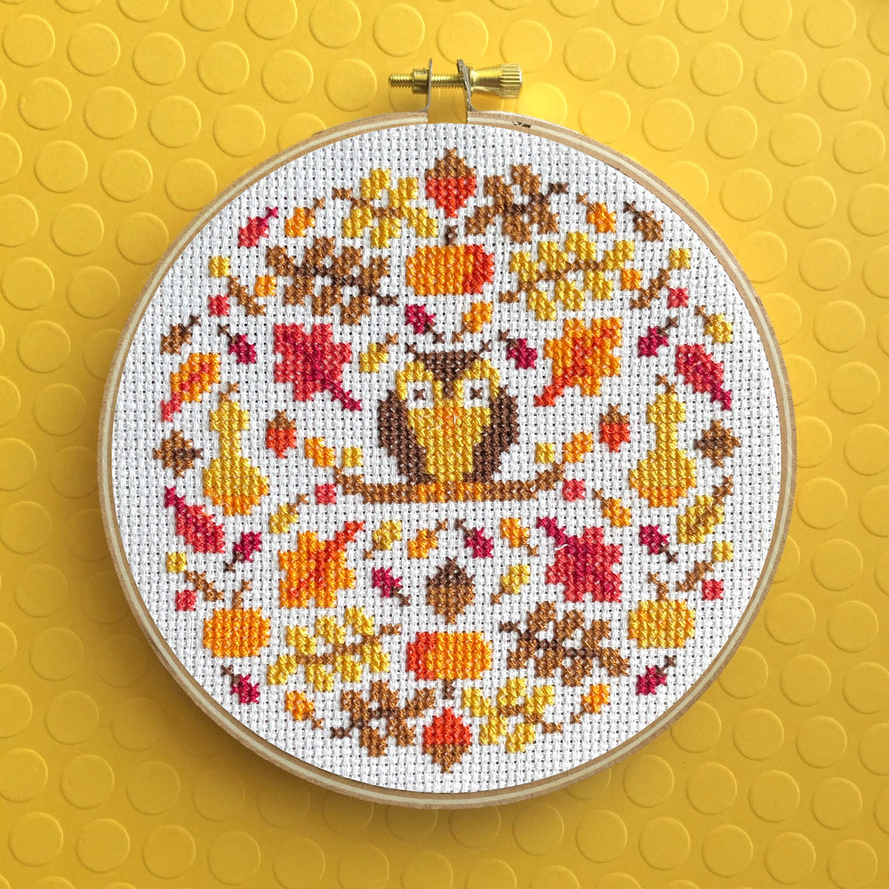 PATTERN WS Autumn Mood Counted Cross Stitch