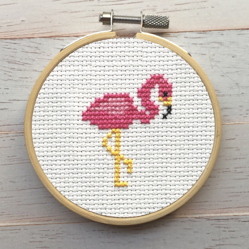 Flamingo Cross Stitch Digital Download Pattern