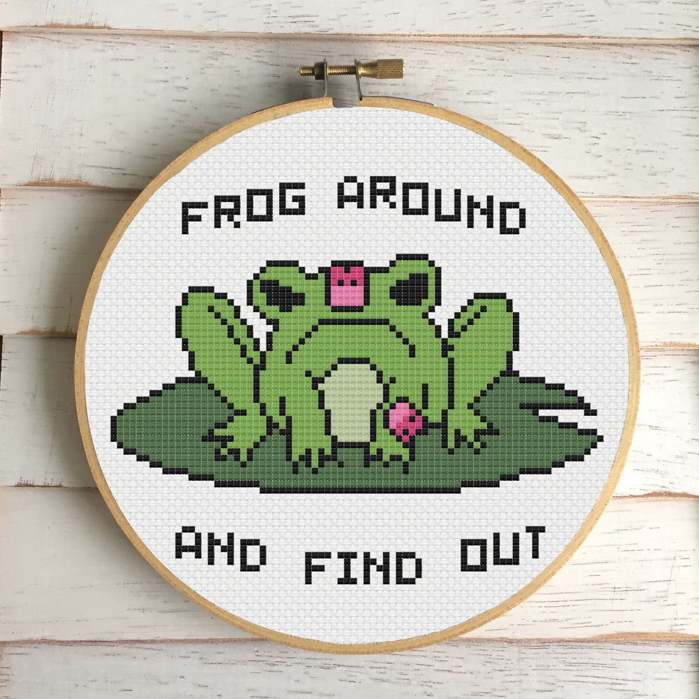 frog around and find out