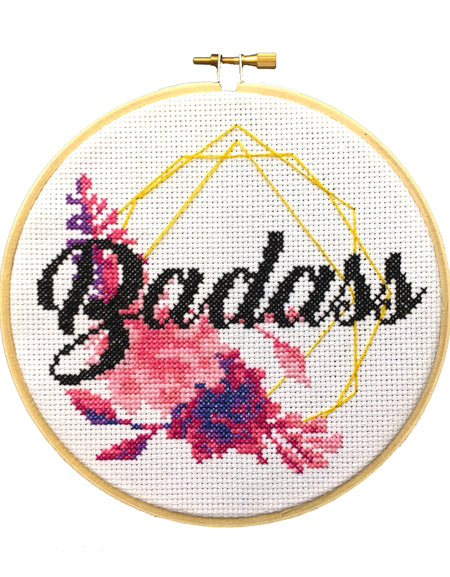 WS Badass Counted Cross Stitch DIY KIT