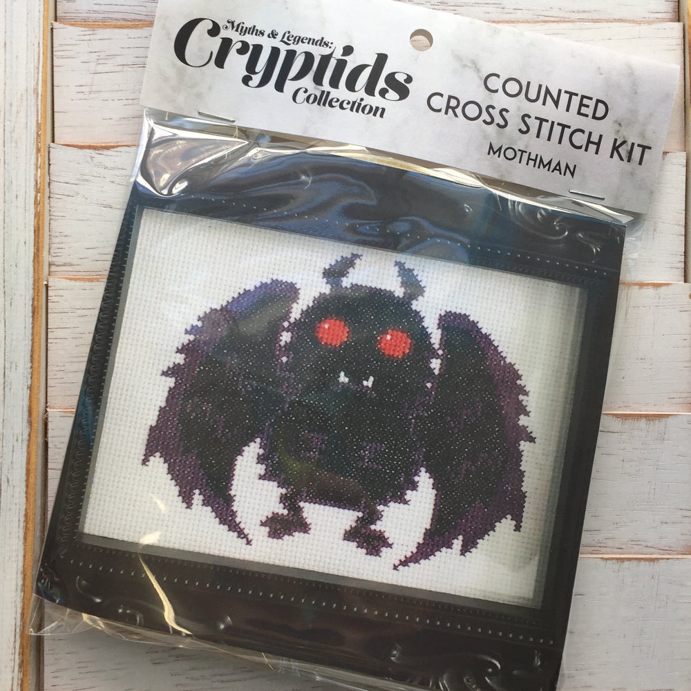 PATTERN WS Mothman Counted Cross Stitch