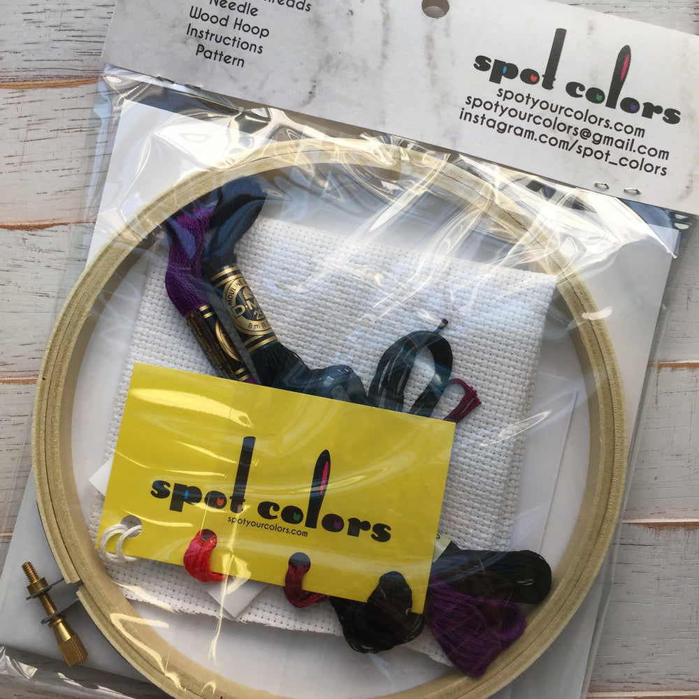 PATTERN WS Mothman Counted Cross Stitch