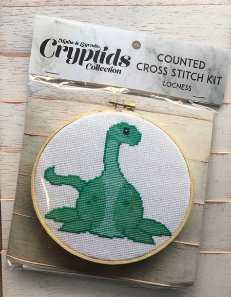 PATTERN WS Locness Monster Counted Cross Stitch