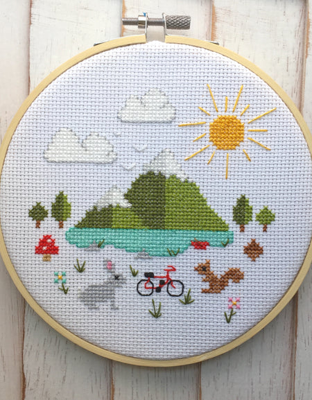 WS Great Outdoors Counted Cross Stitch DIY KIT