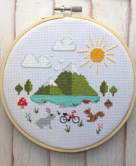 Great Outdoors Counted Cross Stitch DIY KIT