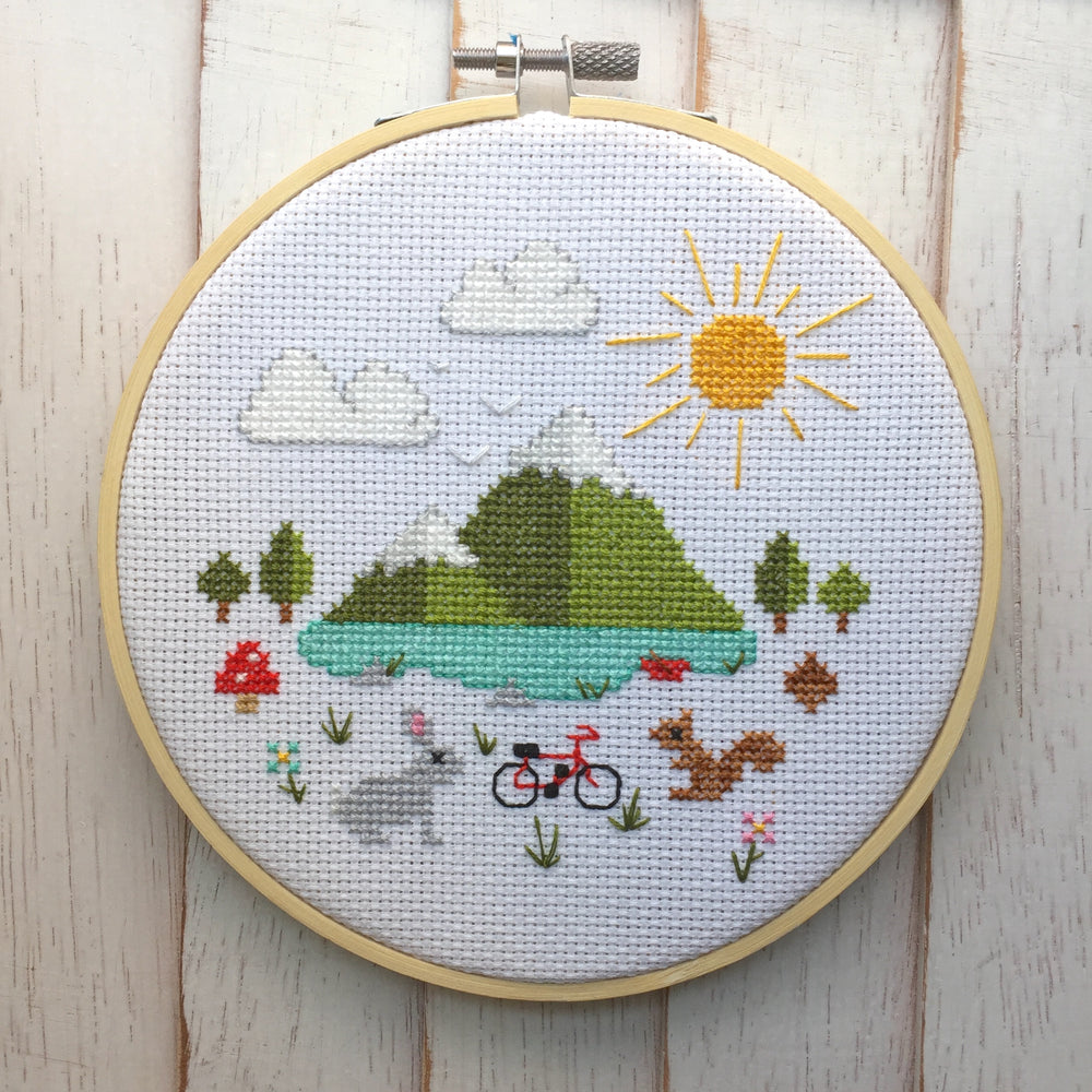 Great Outdoors Counted Cross Stitch DIY KIT