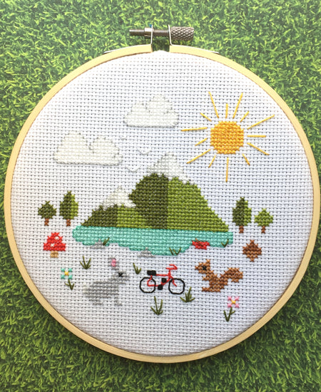 Great Outdoors Counted Cross Stitch DIY KIT