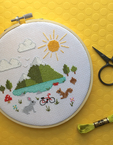 WS Great Outdoors Counted Cross Stitch DIY KIT