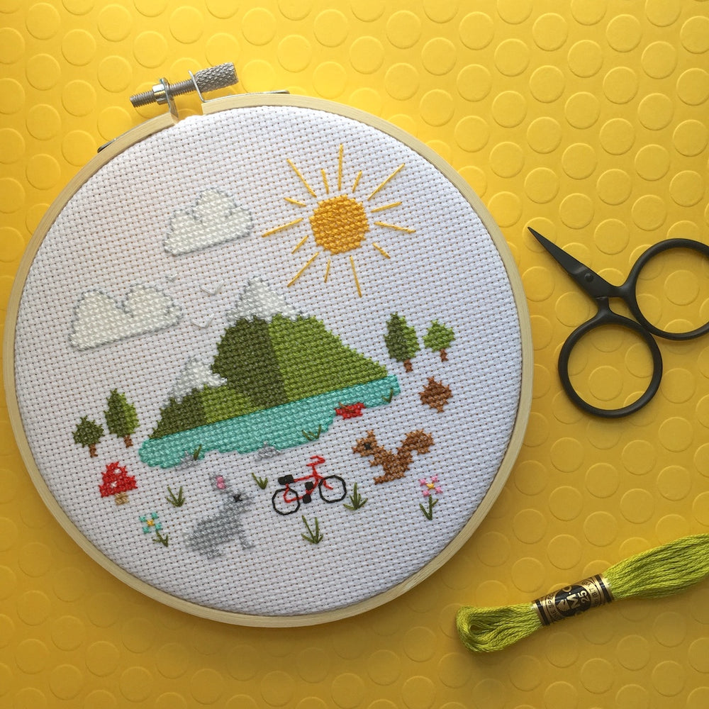 WS Great Outdoors Counted Cross Stitch DIY KIT