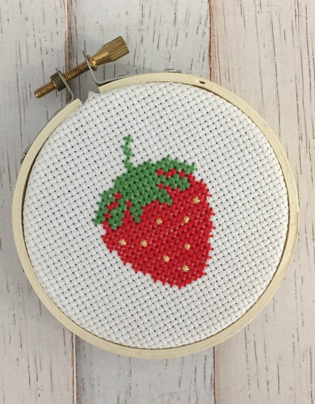 PATTERN WS Strawberry Counted Cross Stitch