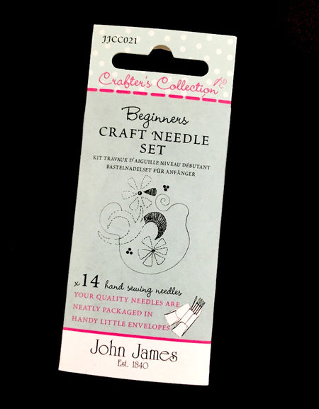 John James Beginners Craft Needle Set x14