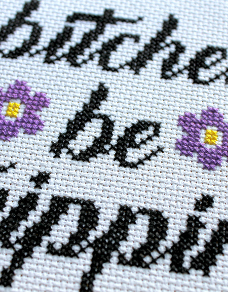 Modern Counted Cross Stitch Kit