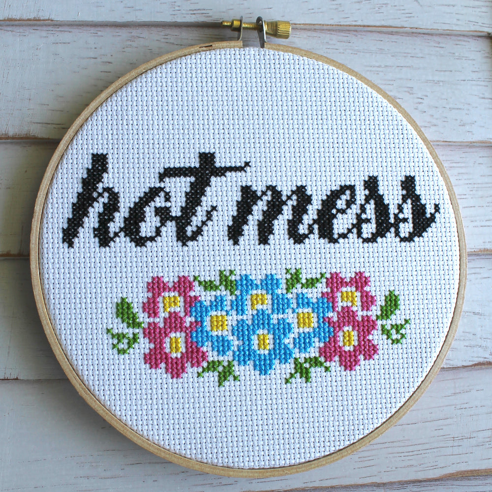 WS Hot Mess Counted Cross Stitch DIY KIT Intermediate