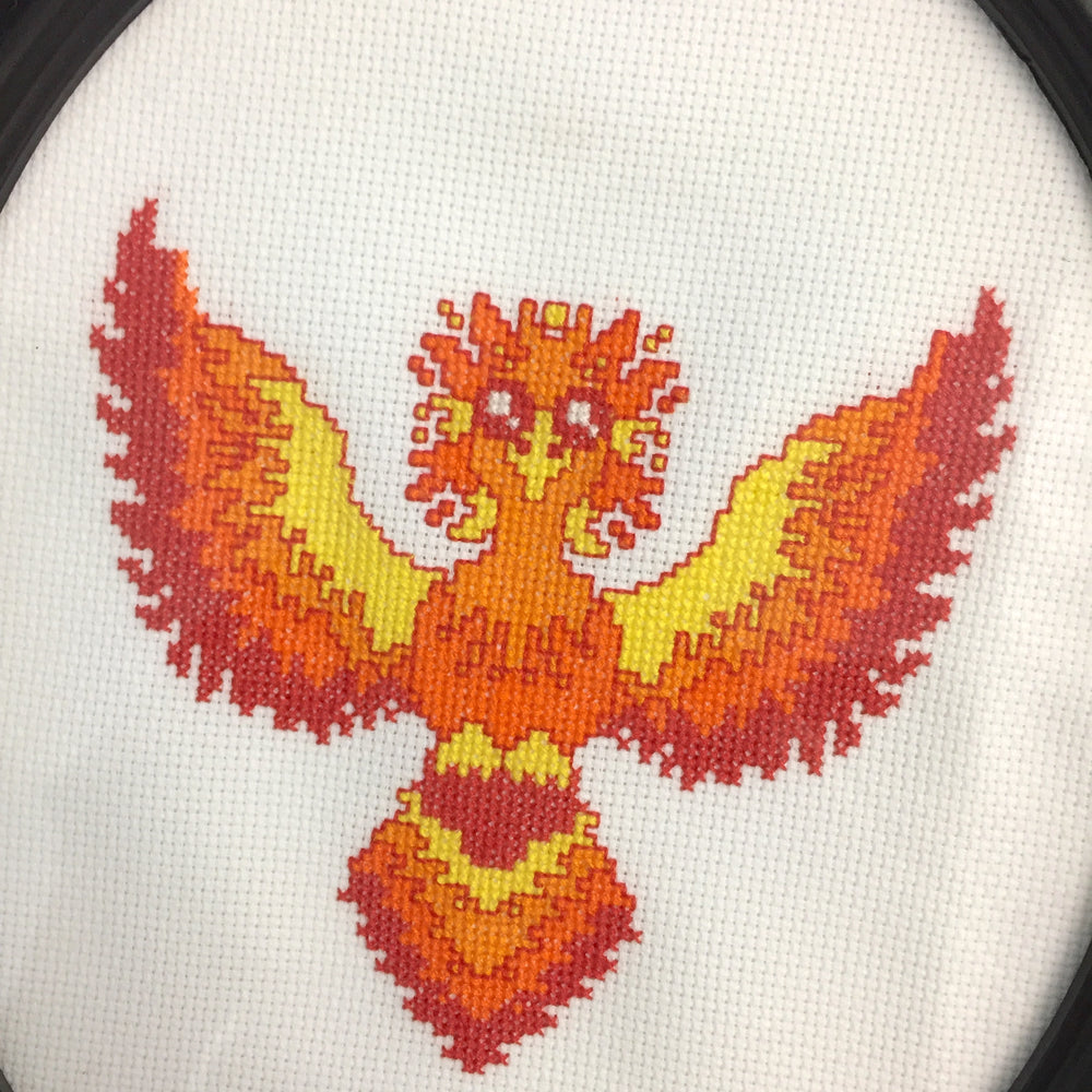 PATTERN WS Phoenix Counted Cross Stitch