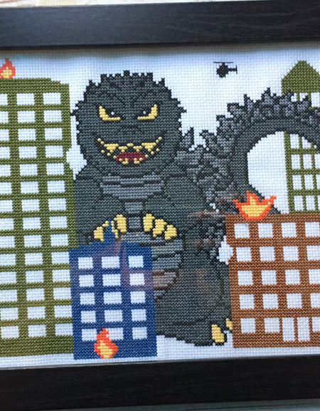 PATTERN WS Monster Mayhem Counted Cross Stitch