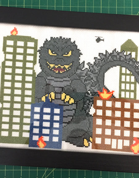 WS Monster Mayhem Counted Cross Stitch DIY KIT