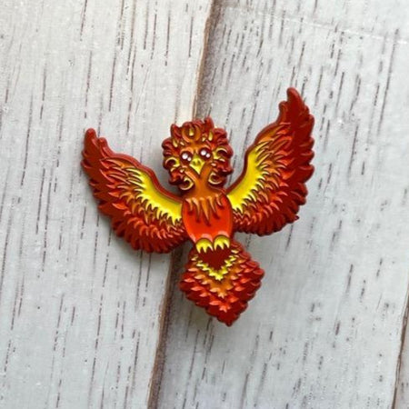 Phoenix Soft Enamel Pin 1.5"