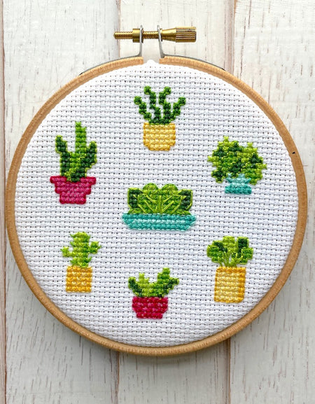 WS Plant Life Counted Cross Stitch DIY KIT