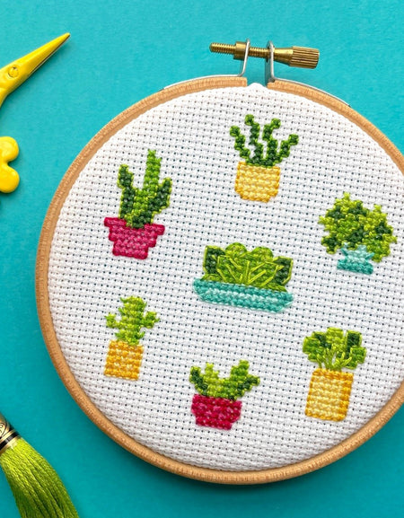 PATTERN WS Plant Life Counted Cross Stitch Chart