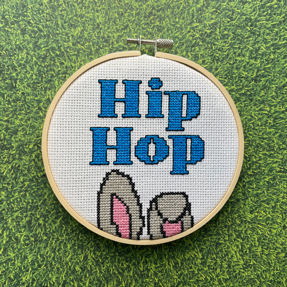 Hip Hop Counted Cross Stitch Pattern DOWNLOAD