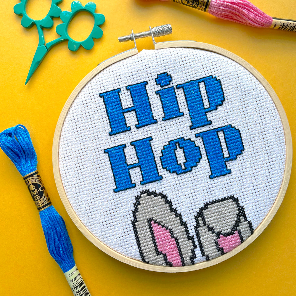 Hip Hop Counted Cross Stitch Pattern DOWNLOAD