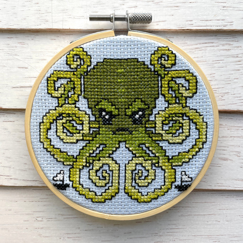 WS Kraken Cross Stitch Kit