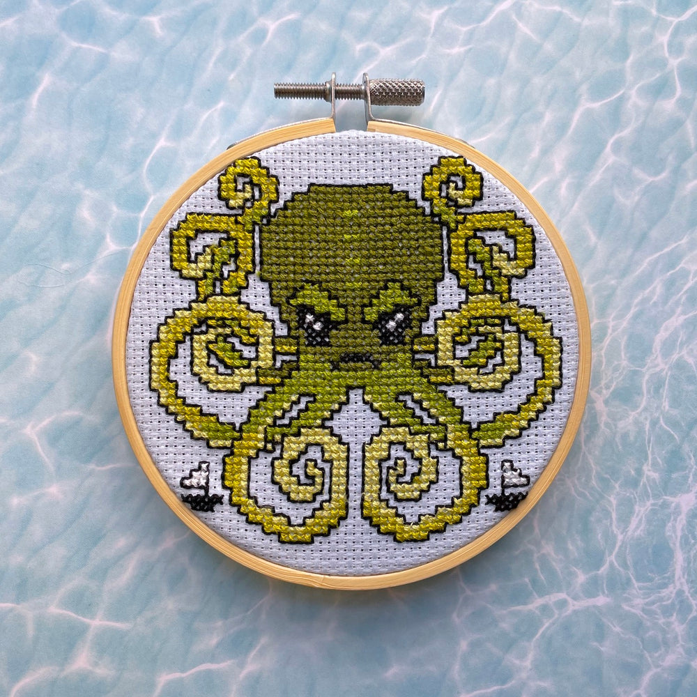 WS Kraken Cross Stitch Kit