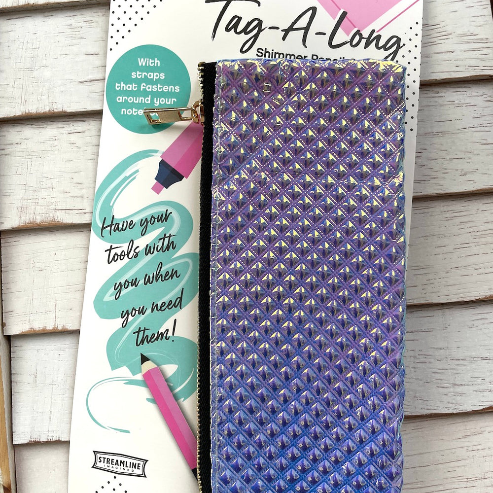 Tag-A-Long Shimmer Pencil Project Case streamline