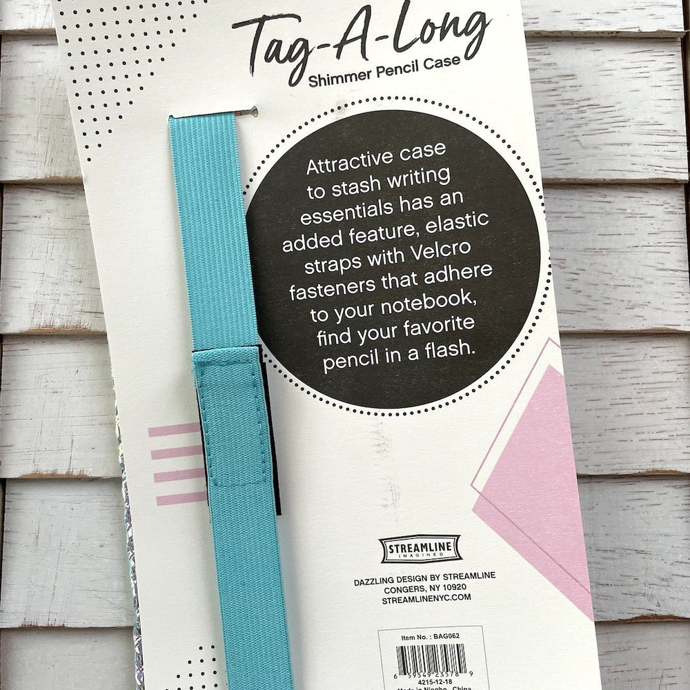 Tag-A-Long Shimmer Pencil Project Case streamline