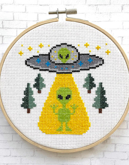 PATTERN WS We Are Not Alone Counted Cross Stitch