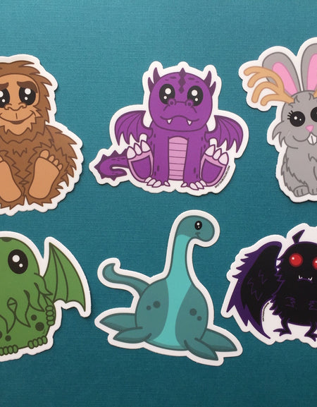 Cryptid 6 Sticker Pack 3"