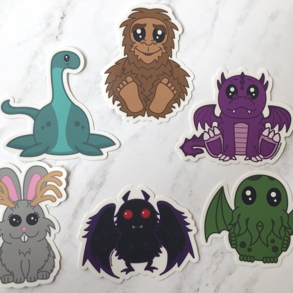 Cryptid 6 Sticker Pack 3"