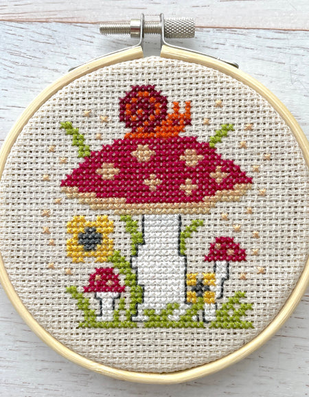 PATTERN WS Mushrooms Cross Stitch