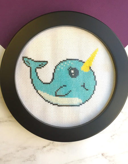 PATTERN WS Narwhal Counted Cross Stitch