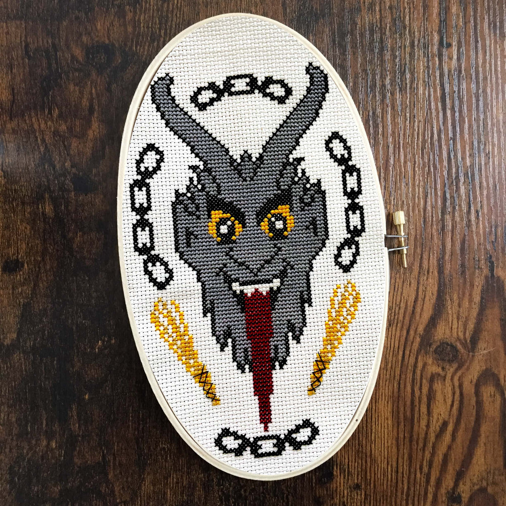 PATTERN WS Krampus Counted Cross Stitch