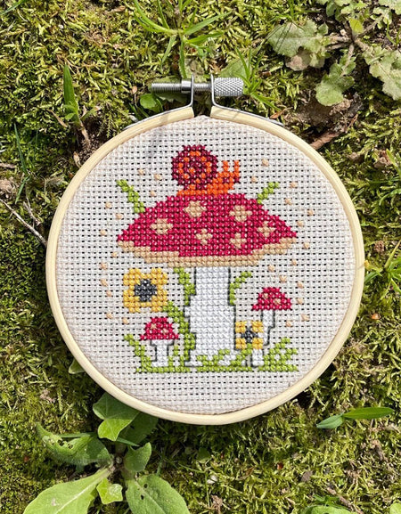 PATTERN WS Mushrooms Cross Stitch