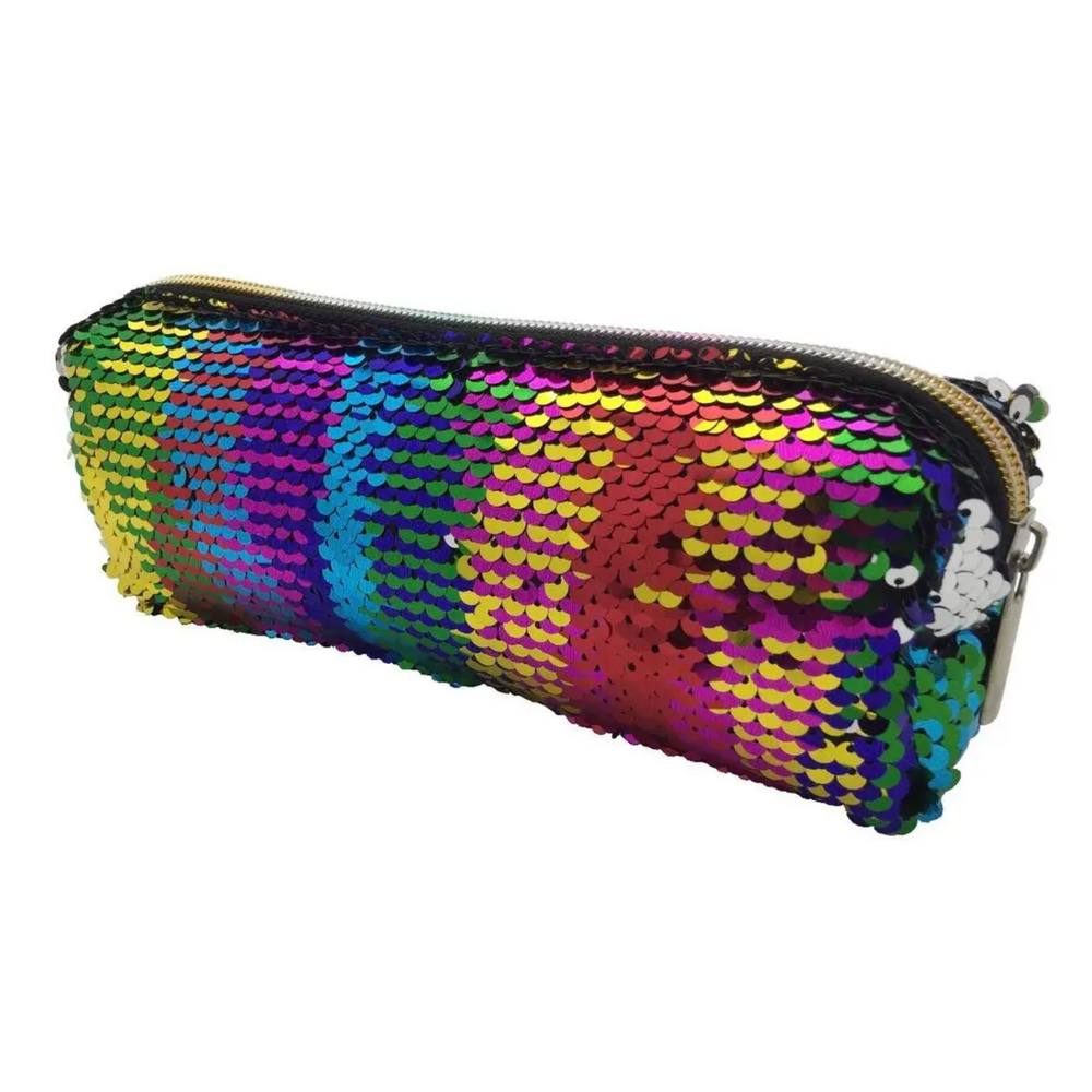 Rainbow Sequin Slim Project Bag